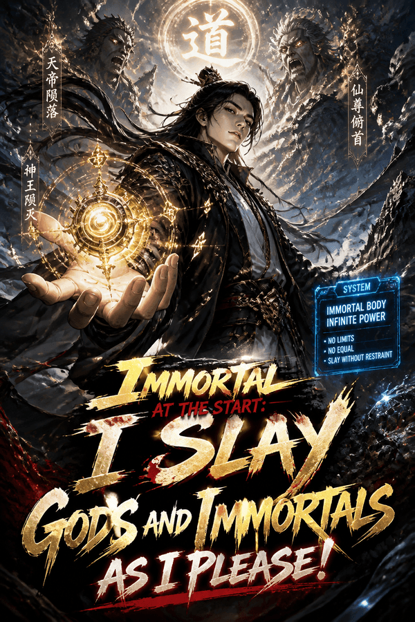 Immortal at the Start: I Slay Gods and Immortals as I Please!