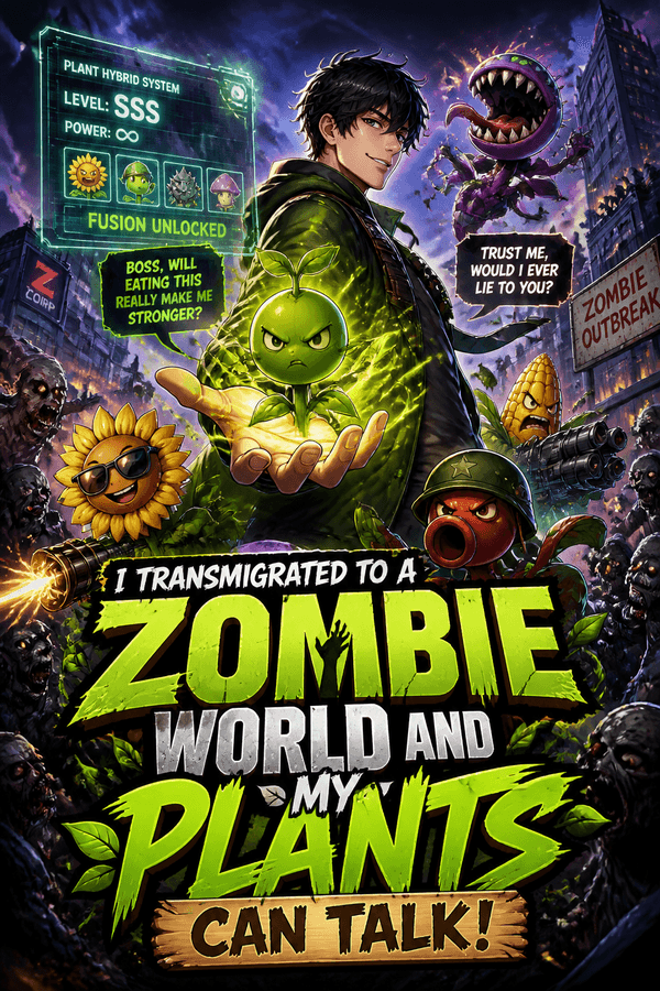 I Transmigrated to a Zombie World and My Plants Can Talk!