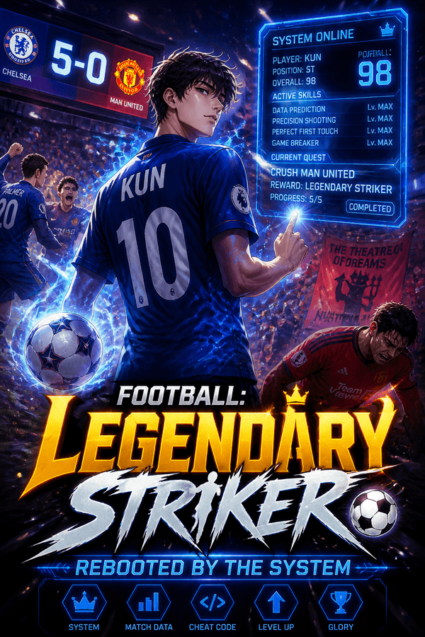 Football: Legendary Striker Rebooted by the System