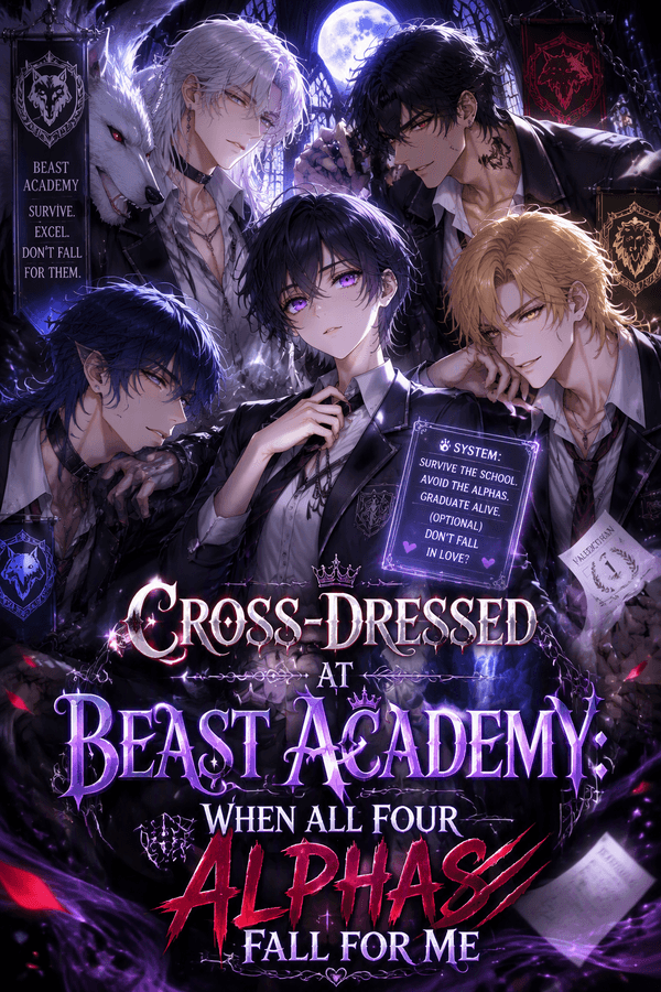 Cross-Dressed at Beast Academy: When All Four Alphas Fall for Me