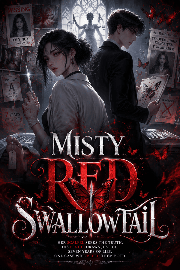Misty Red Swallowtail