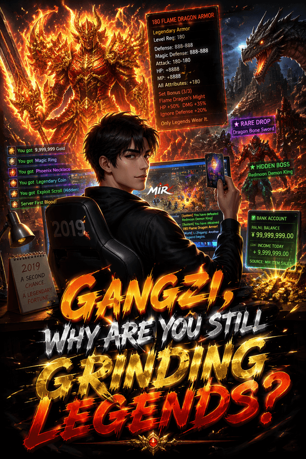 Gangzi, Why Are You Still Grinding Legends?