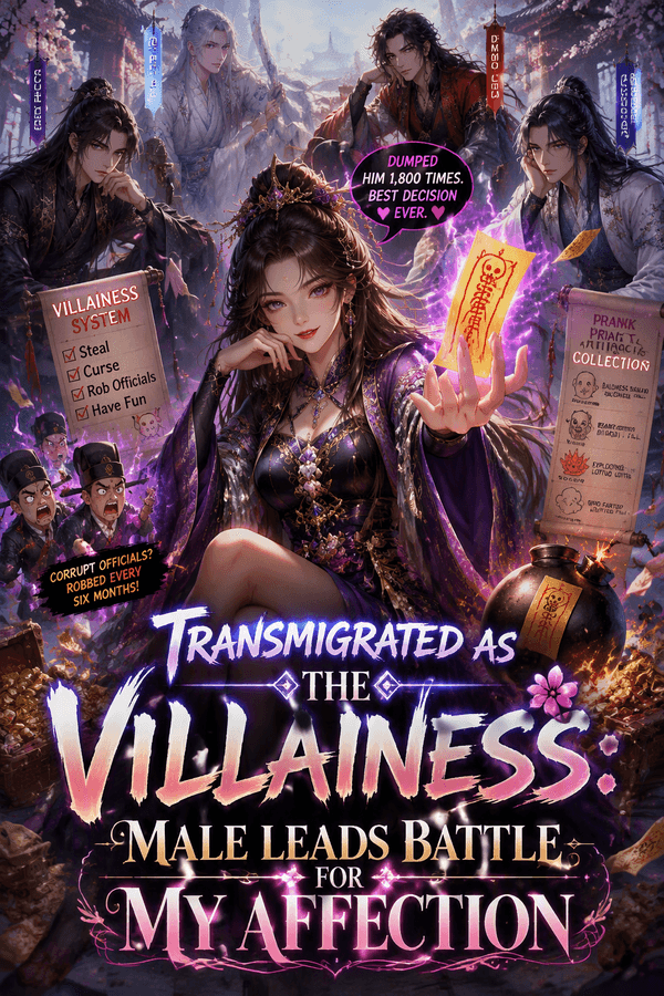 Transmigrated as the Villainess: Male Leads Battle for My Affection