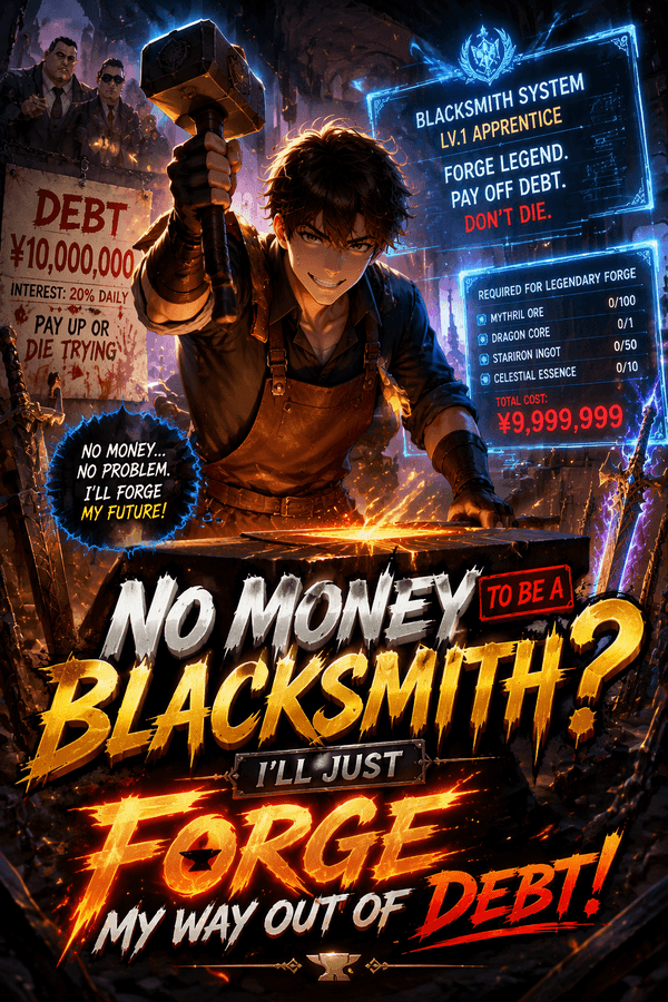 No Money to Be a Blacksmith? I'll Just Forge My Way Out of Debt!