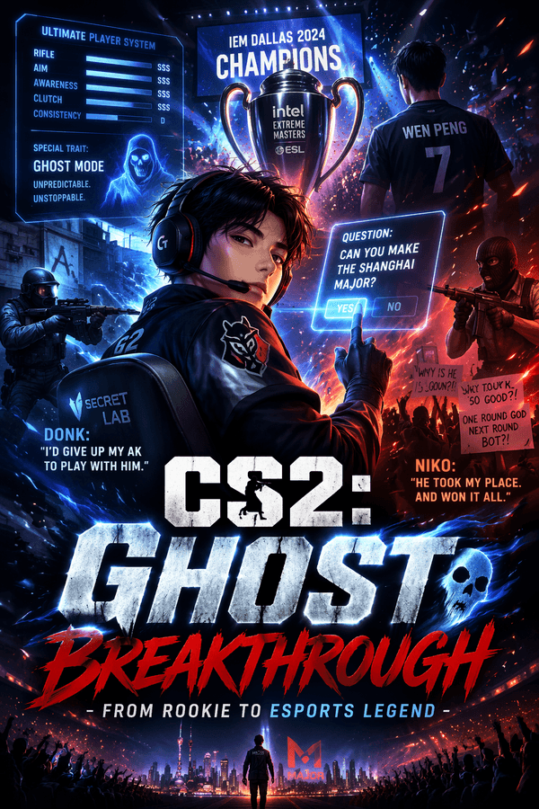 CS2: Ghost Breakthrough - From Rookie to Esports Legend