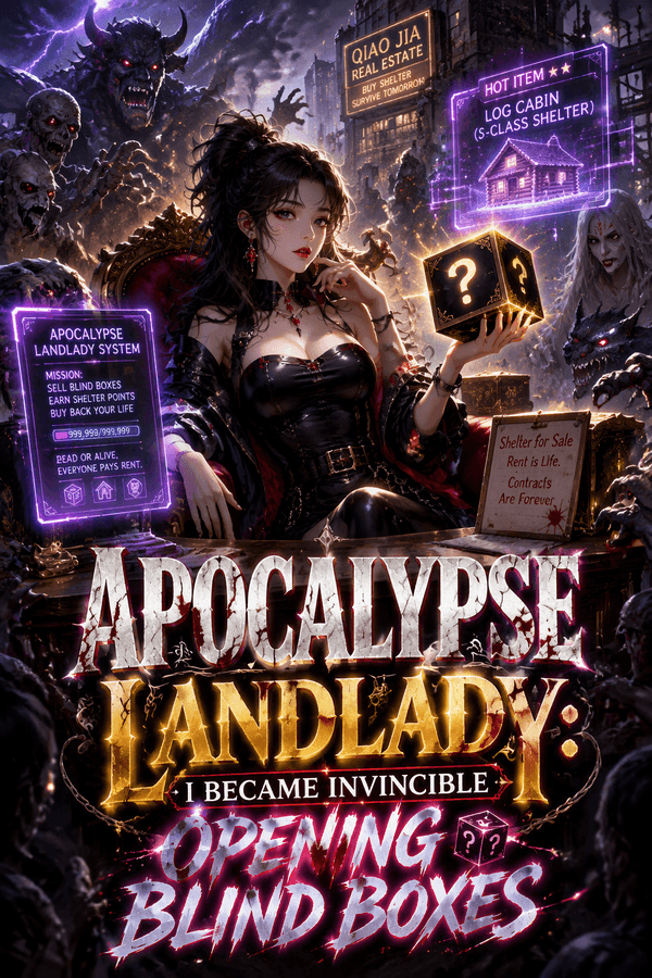 Apocalypse Landlady: I Became Invincible Opening Blind Boxes