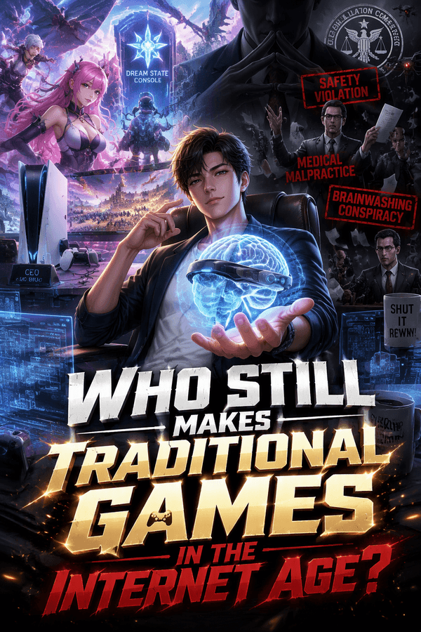 Who Still Makes Traditional Games in the Internet Age?