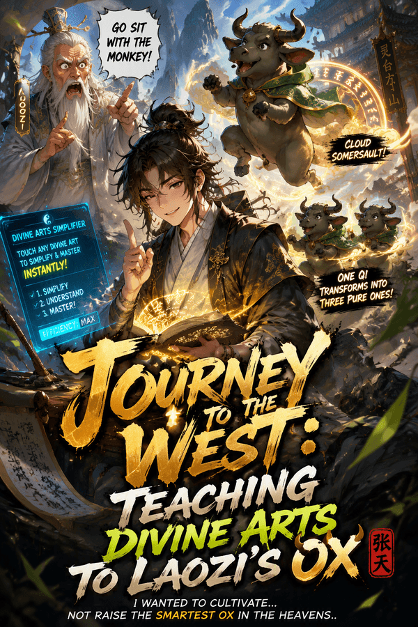 Journey to the West: Teaching Divine Arts to Laozi's Ox
