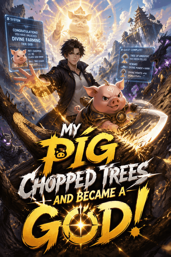 My Pig Chopped Trees and Became a God!