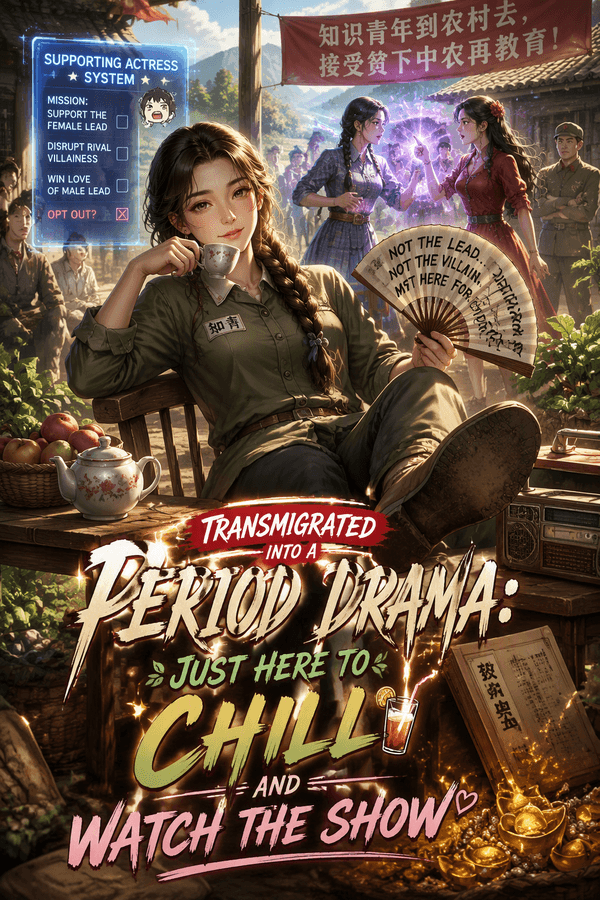 Transmigrated into a Period Drama: Just Here to Chill and Watch the Show