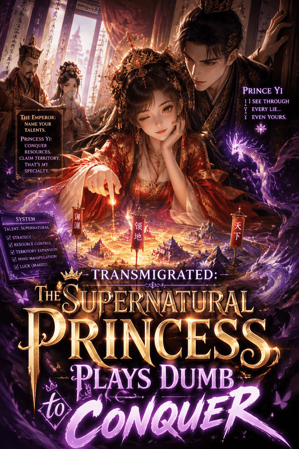 Transmigrated: The Supernatural Princess Plays Dumb to Conquer