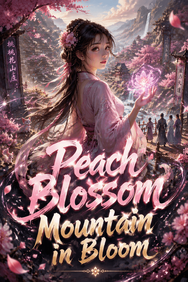 Peach Blossom Mountain in Bloom