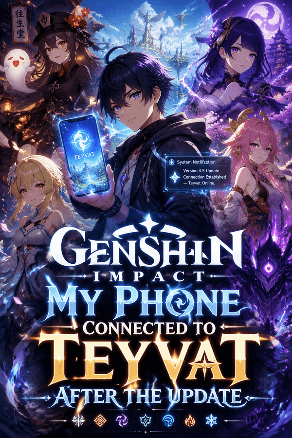 Genshin Impact: My Phone Connected to Teyvat After the Update