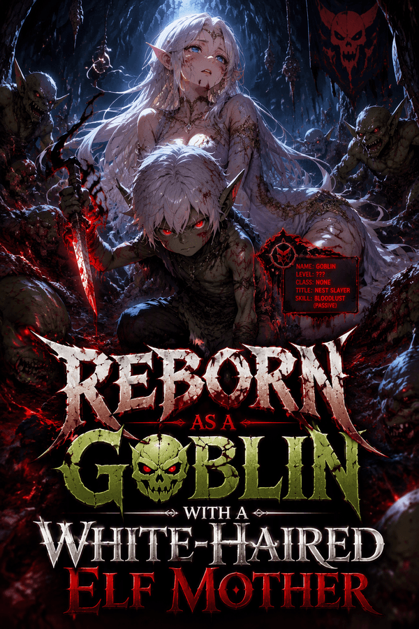 Reborn as a Goblin with a White-Haired Elf Mother