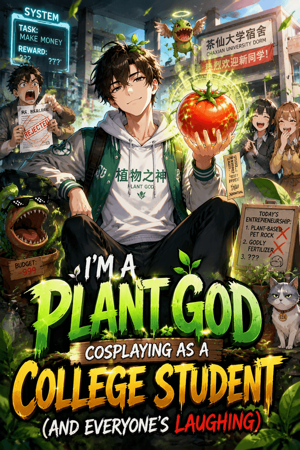 I'm a Plant God Cosplaying as a College Student (And Everyone's Laughing)