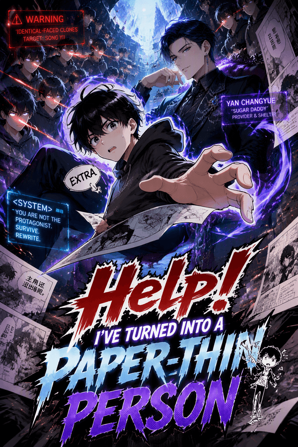 Help! I've Turned Into a Paper-Thin Person