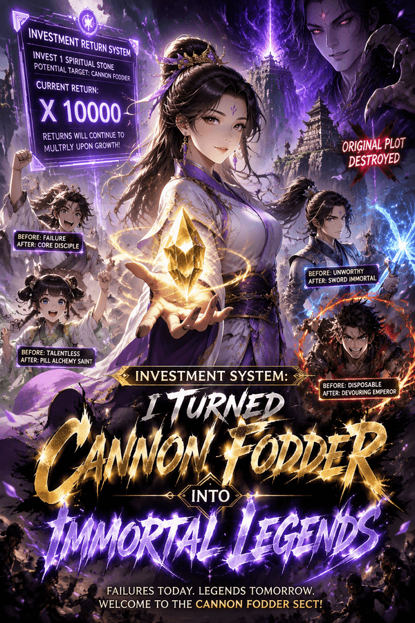 Investment System: I Turned Cannon Fodder Into Immortal Legends