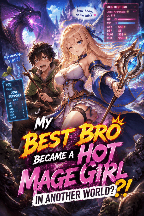 My Best Bro Became a Hot Mage Girl in Another World?!