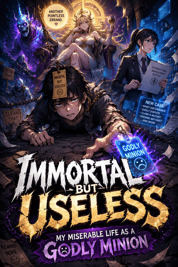 Immortal but Useless: My Miserable Life as a Godly Minion