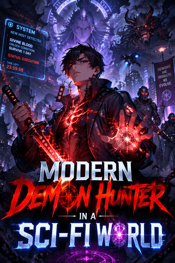 Modern Demon Hunter in a Sci-Fi World