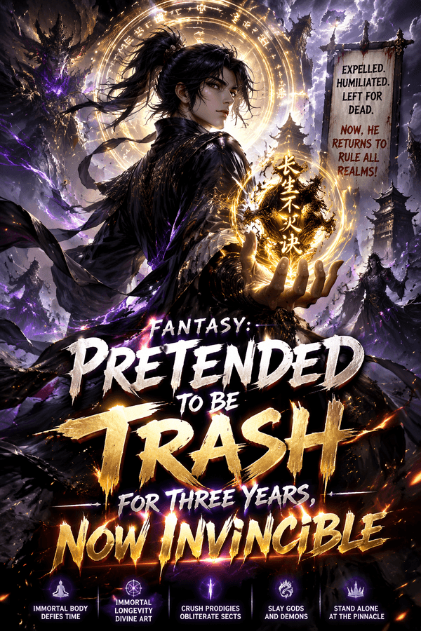 Fantasy: Pretended to Be Trash for Three Years, Now Invincible