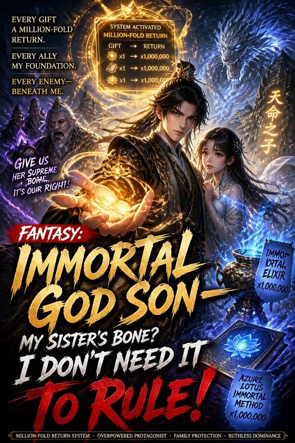 Fantasy: Immortal God Son—My Sister's Bone? I Don't Need It to Rule!