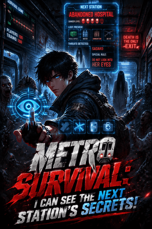 Metro Survival: I Can See the Next Station's Secrets!