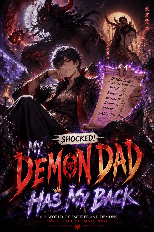 Shocked! My Demon Dad Has My Back