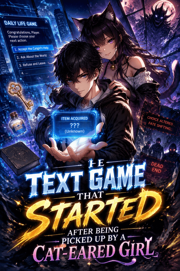 The Text Game That Started After Being Picked Up by a Cat-Eared Girl