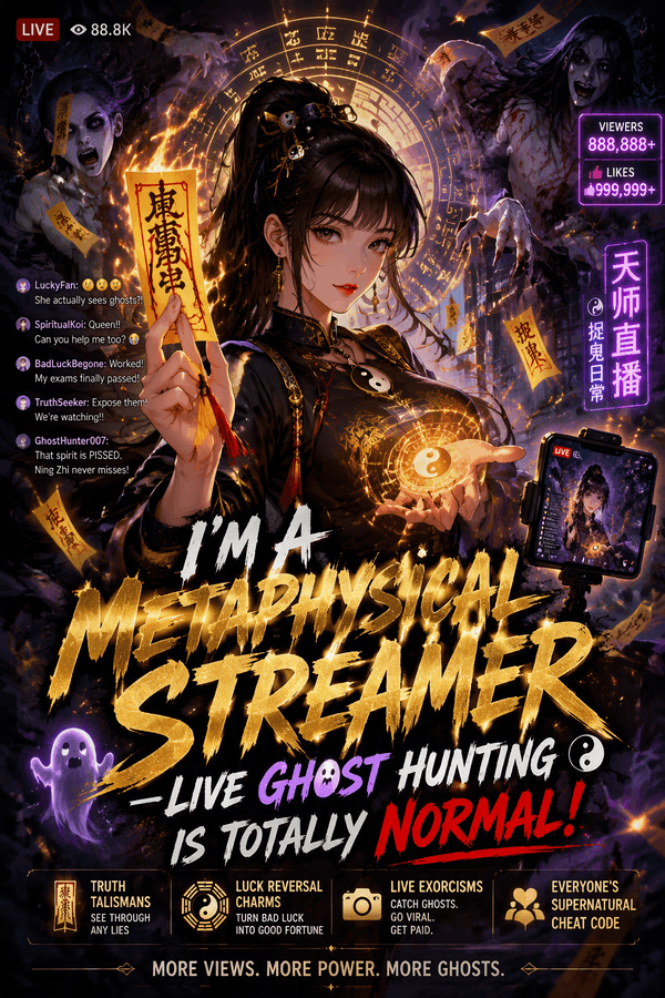 I'm a Metaphysical Streamer—Live Ghost Hunting Is Totally Normal!