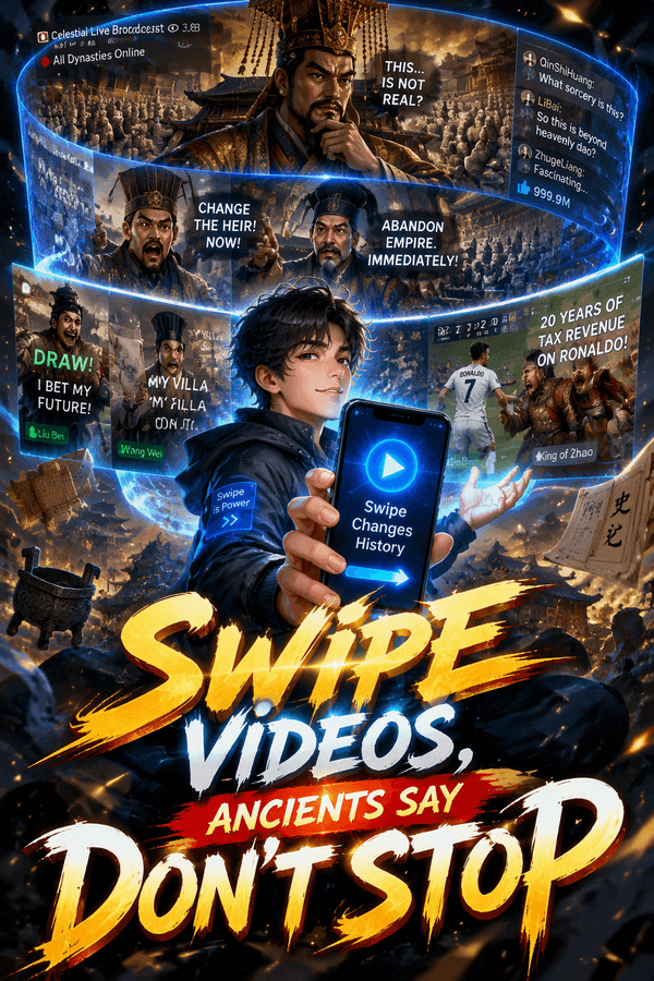 Swipe Videos, Ancients Say Don't Stop