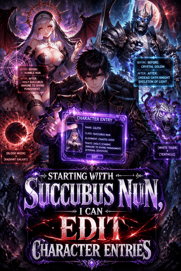 Starting with a Succubus Nun, I Can Edit Character Entries