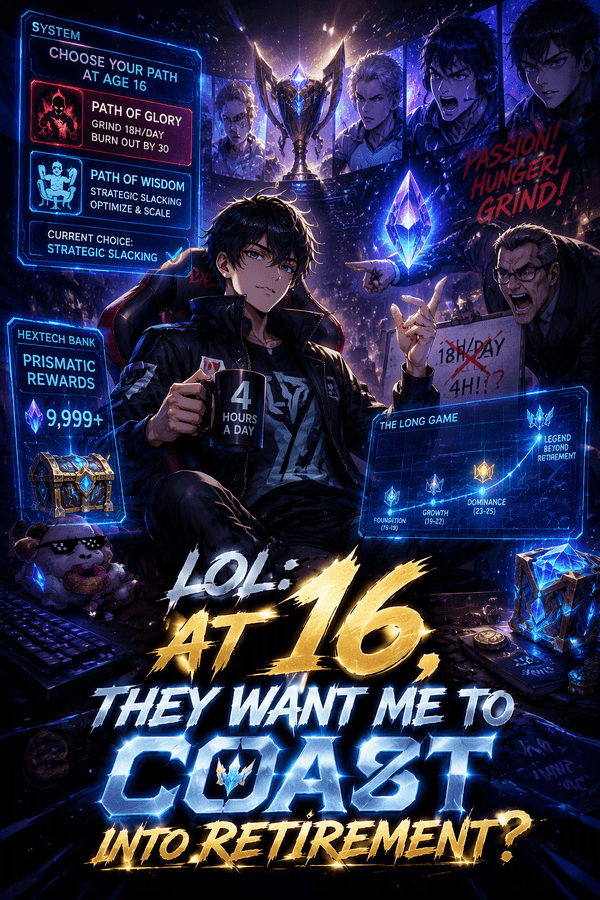 LOL: At 16, They Want Me to Coast Into Retirement?