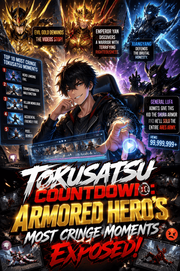 Tokusatsu Countdown: Armored Hero's Most Cringe Moments Exposed!