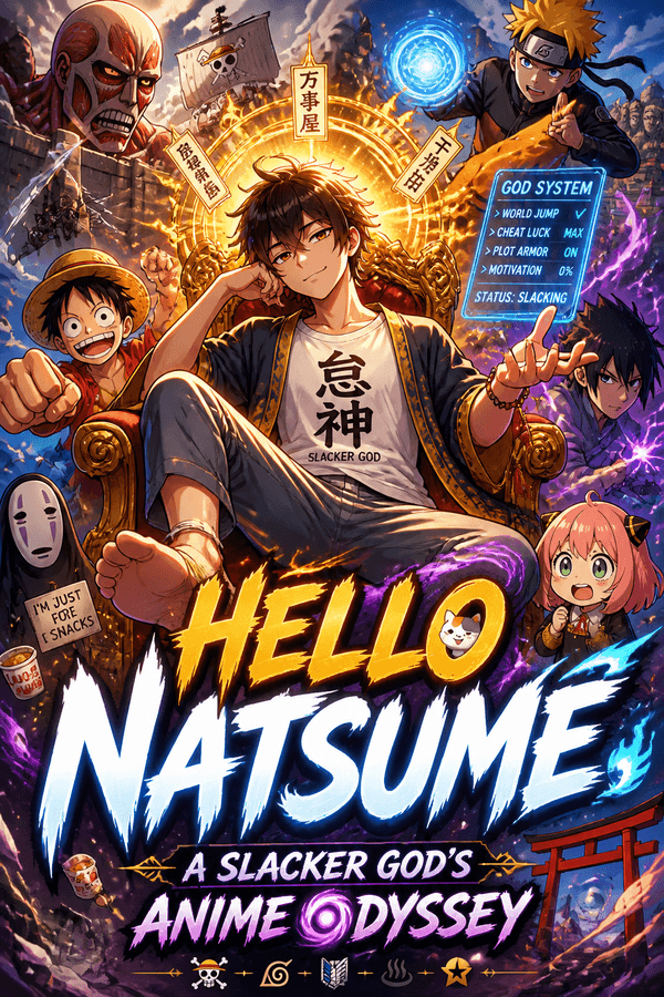 Hello Natsume: A Slacker God's Anime Odyssey