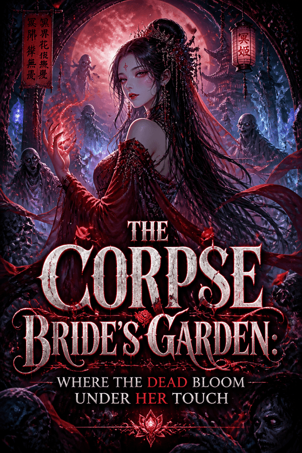 The Corpse Bride's Garden: Where the Dead Bloom Under Her Touch