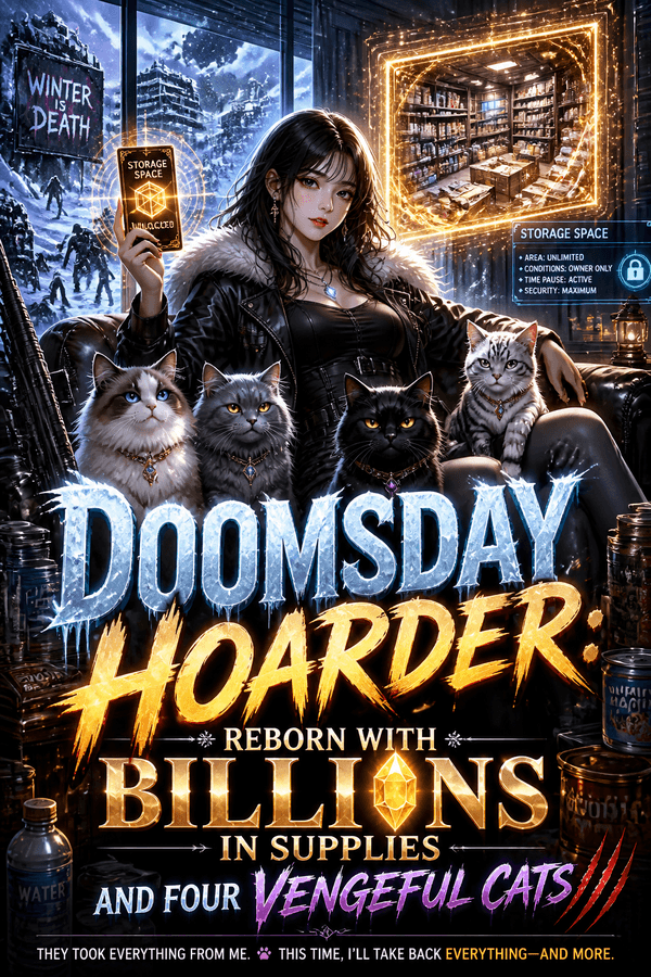 Doomsday Hoarder: Reborn with Billions in Supplies and Four Vengeful Cats