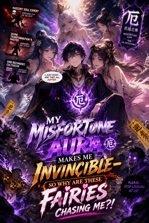 My Misfortune Aura Makes Me Invincible—So Why Are These Fairies Chasing Me?!