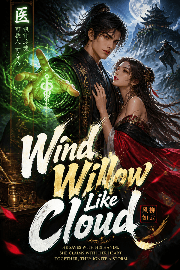 Willow Clouds in the Wind