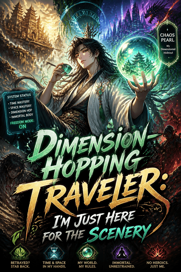 Dimension-Hopping Traveler: I'm Just Here for the Scenery
