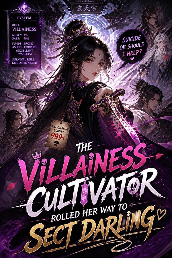 The Villainess Cultivator Rolled Her Way to Sect Darling