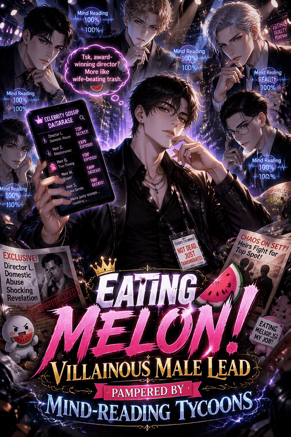 Eating Melon! Villainous Male Lead Pampered by Mind-Reading Tycoons