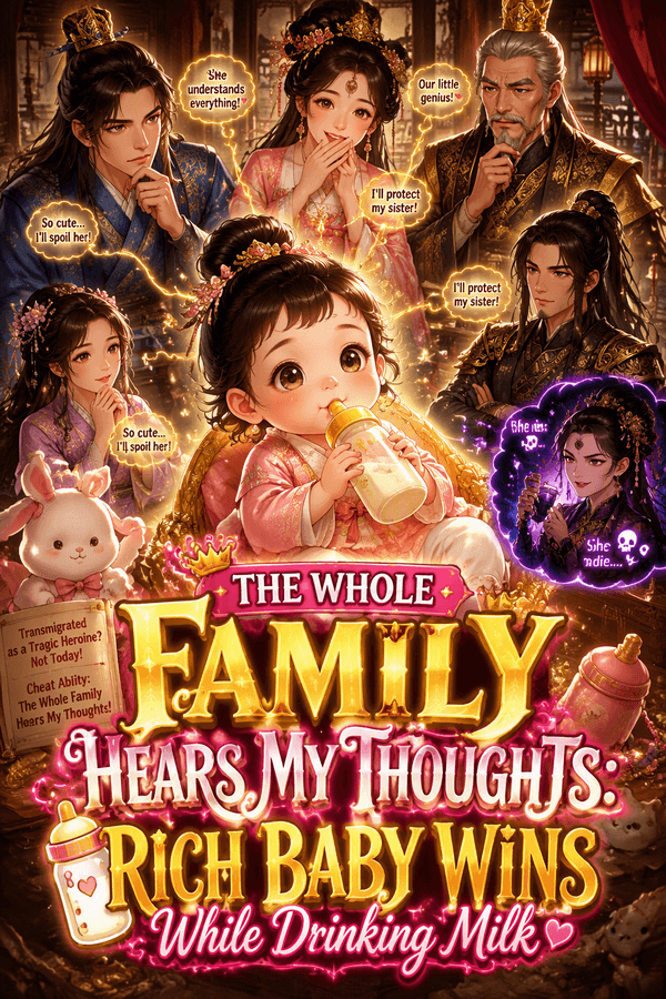The Whole Family Hears My Thoughts: Rich Baby Wins While Drinking Milk