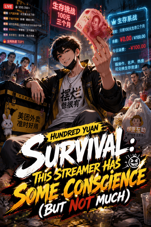 Hundred Yuan Survival: This Streamer Has Some Conscience (But Not Much)