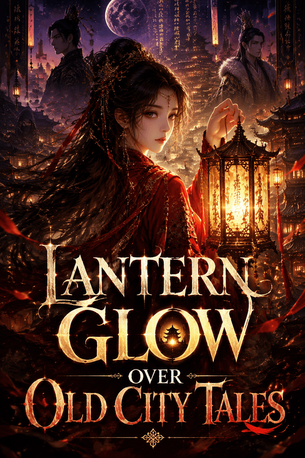 Lantern Glow Over Old City Tales