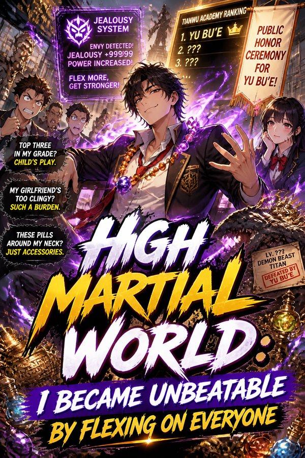 High Martial World: I Became Unbeatable by Flexing on Everyone