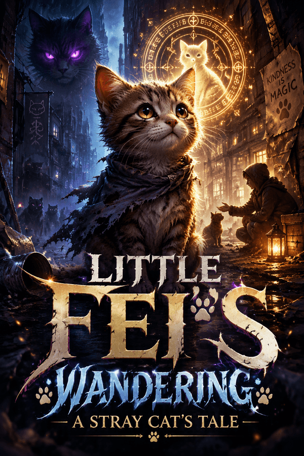 Little Fei's Wandering: A Stray Cat's Tale