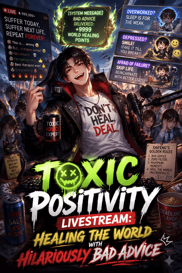 Toxic Positivity Livestream: Healing the World with Hilariously Bad Advice