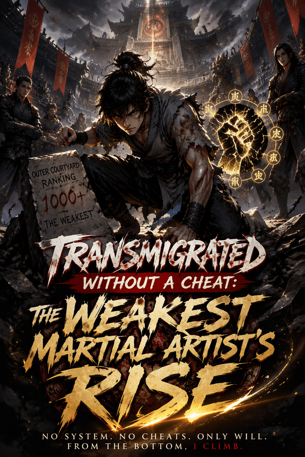Transmigrated Without a Cheat: The Weakest Martial Artist's Rise