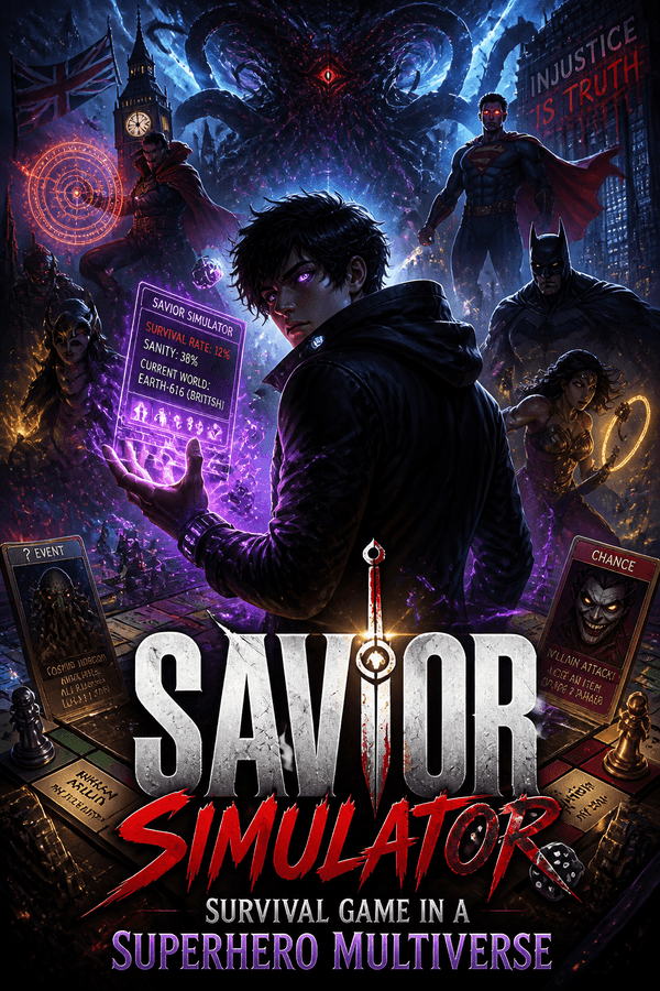 Savior Simulator: Survival Game in a Superhero Multiverse